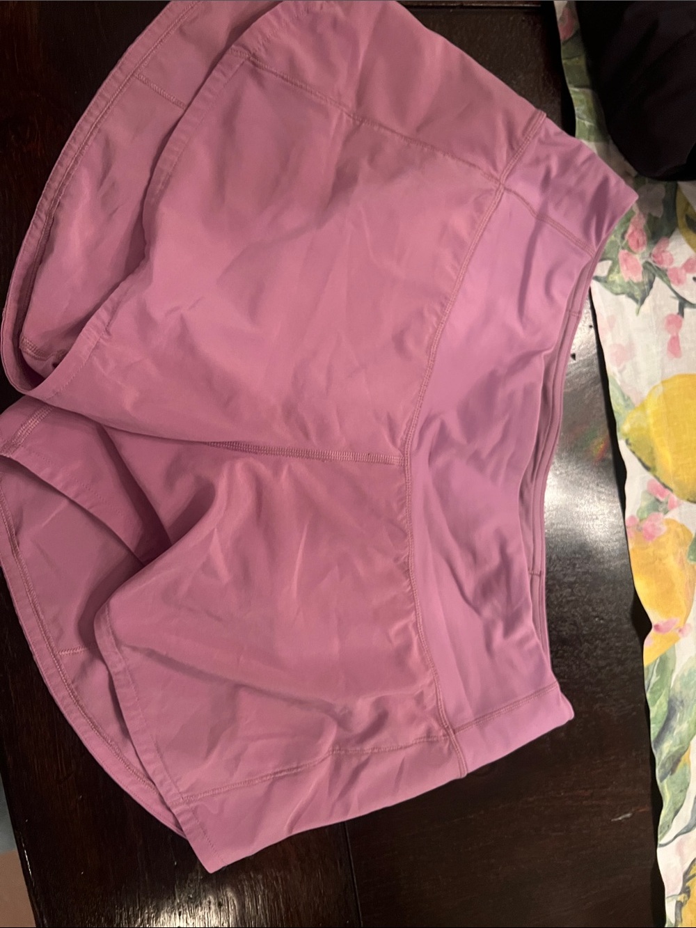 lululemon athletica Pink Performance Running Shorts